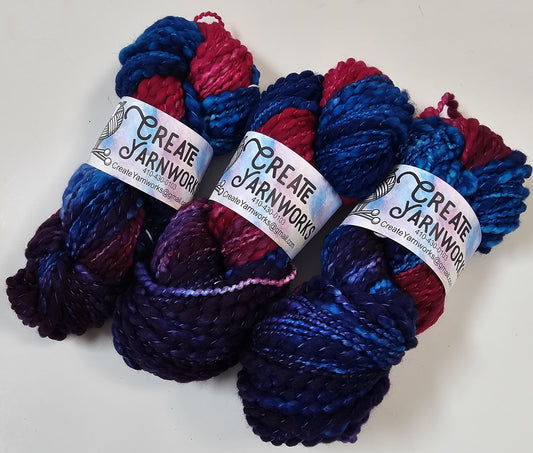 It's Electric! Thick n Thin 100% Superwash Merino Bulky Yarn