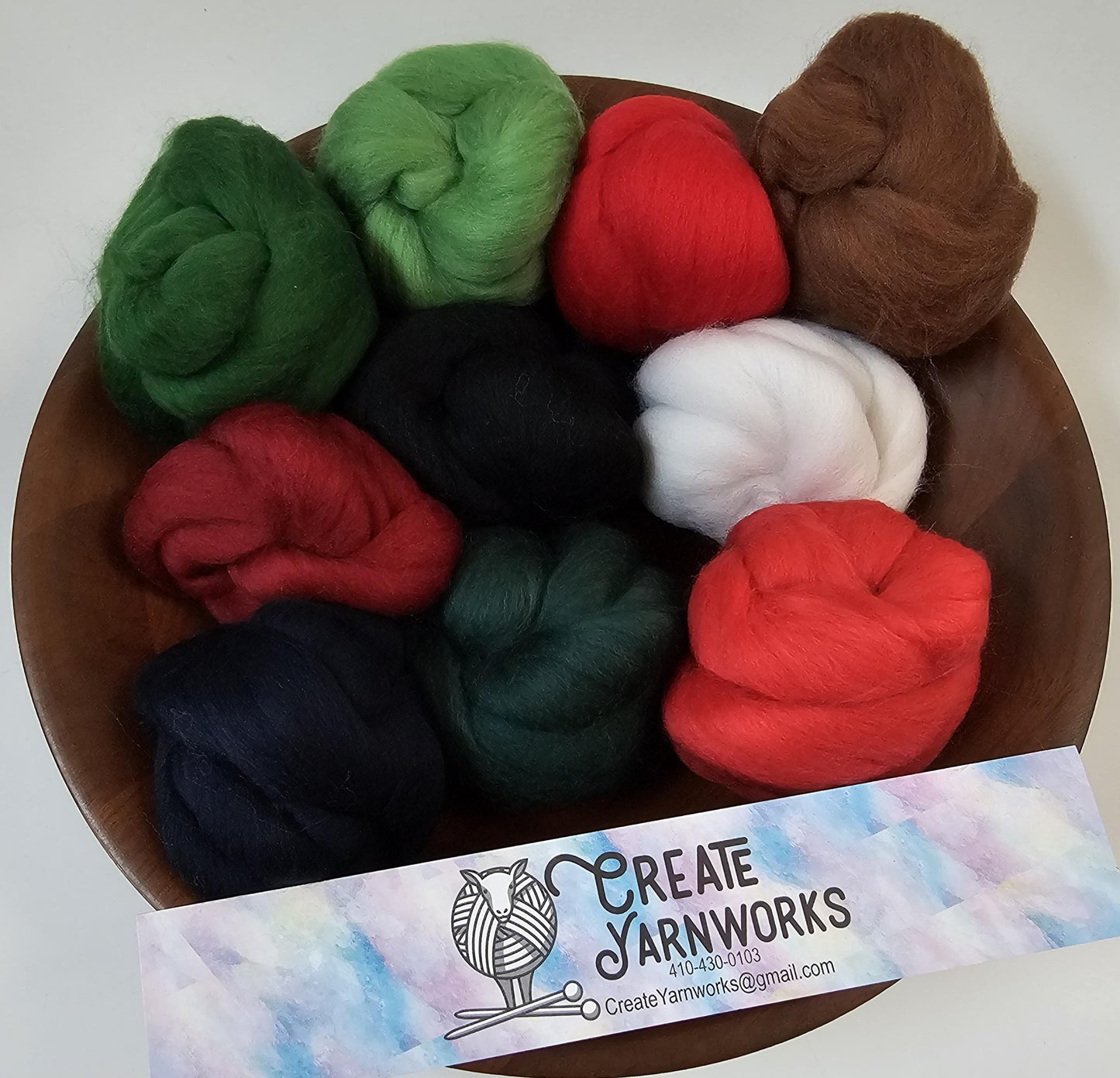 Noel in 23 micron Merino Fiber for Needle Felting, Wet Felting, or Spinning