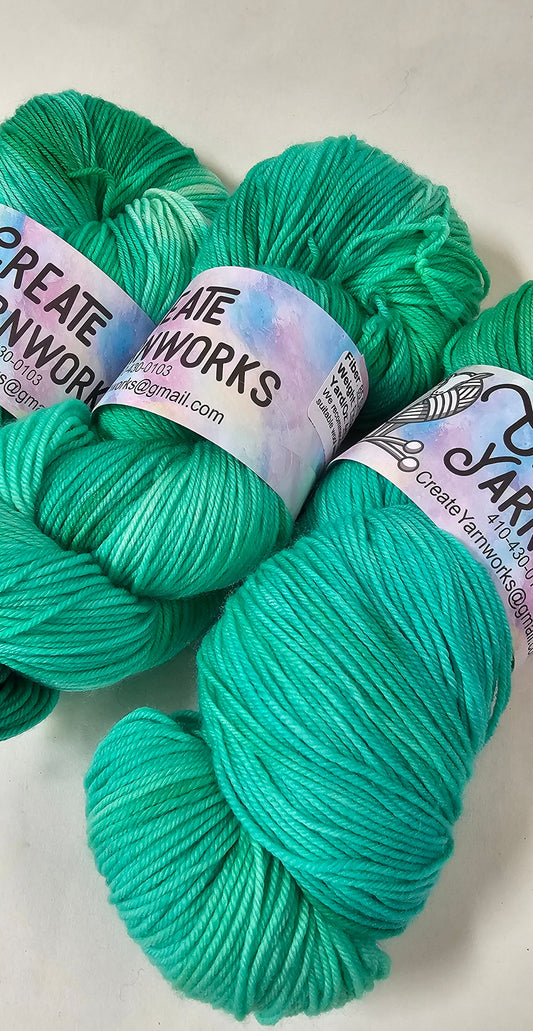 Seaglass in Superwash Merino/Nylon (85/15) Blend Fingering Weight Yarn