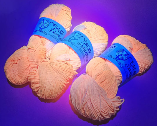 Safety Dance Neon in Superwash Merino/Nylon (85/15) Blend Fingering Weight Yarn