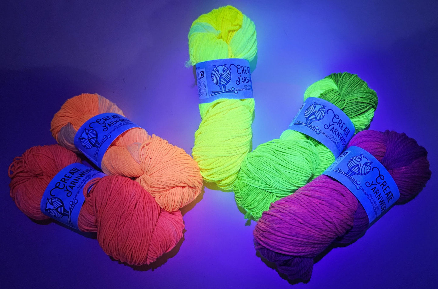 Simply Red Neon in Superwash Merino/Nylon (85/15) Blend Fingering Weight Yarn