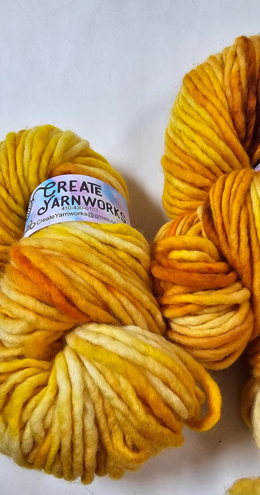 Goldilocks in 100% Merino Super Bulky Yarn
