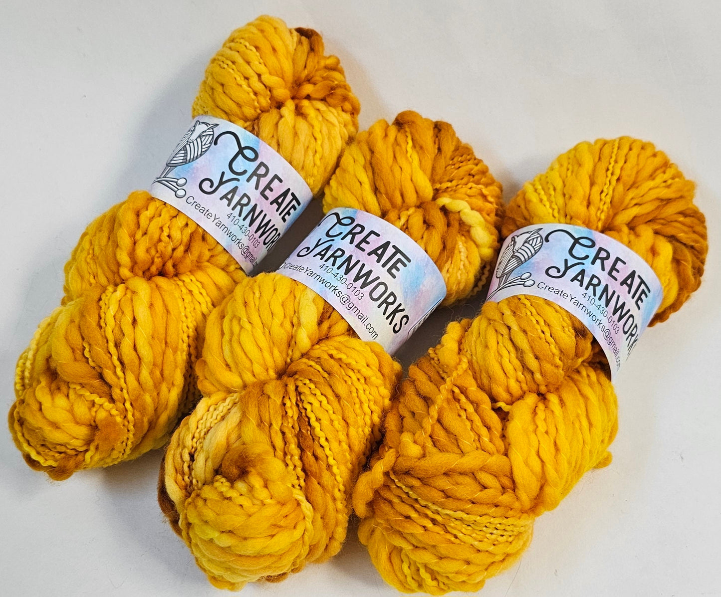 Goldilocks in Thick n Thin 100% Superwash Merino Bulky Yarn