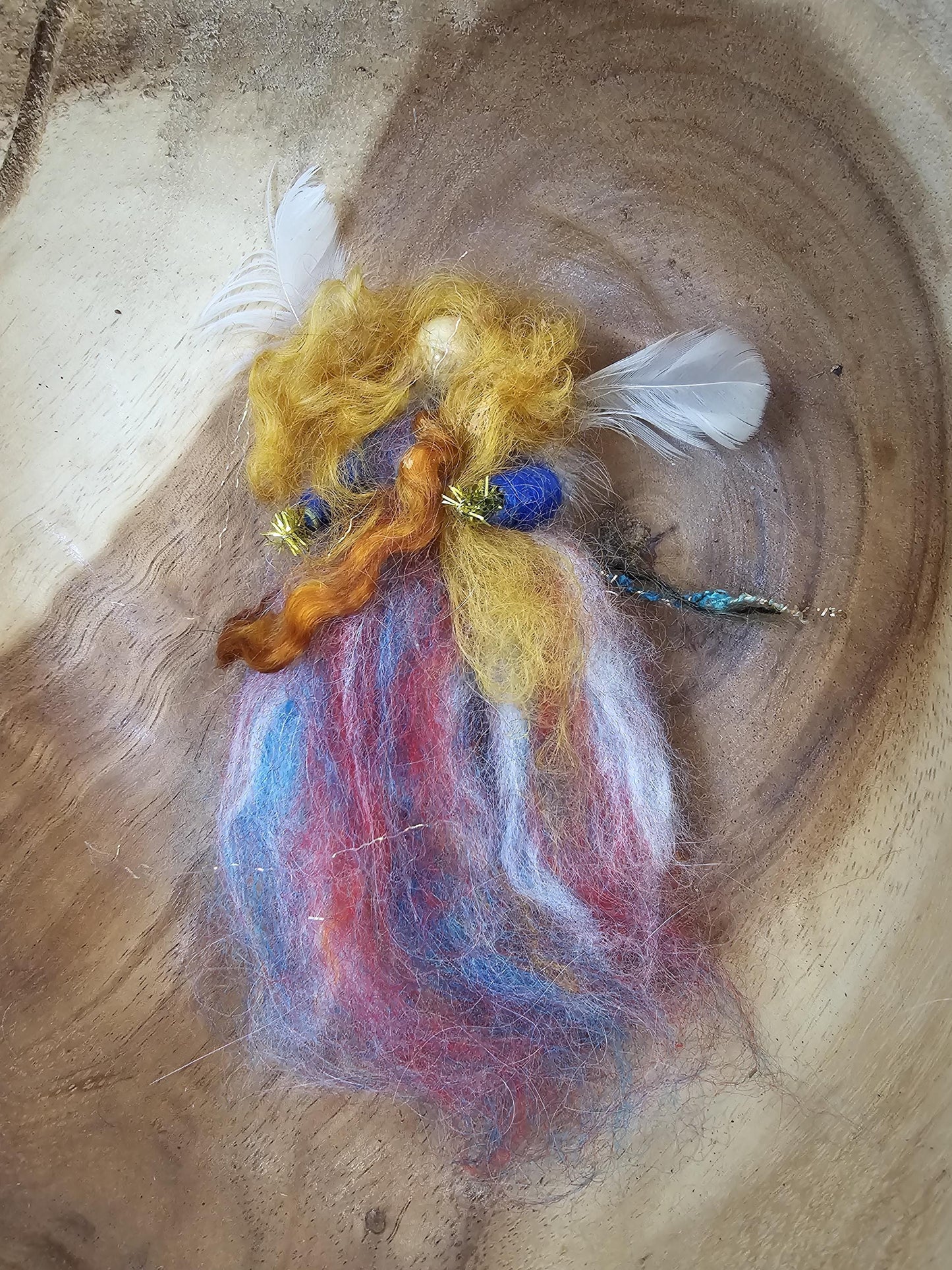 Miss Allegra's Angel #3 One of a Kind Handmade Fairy