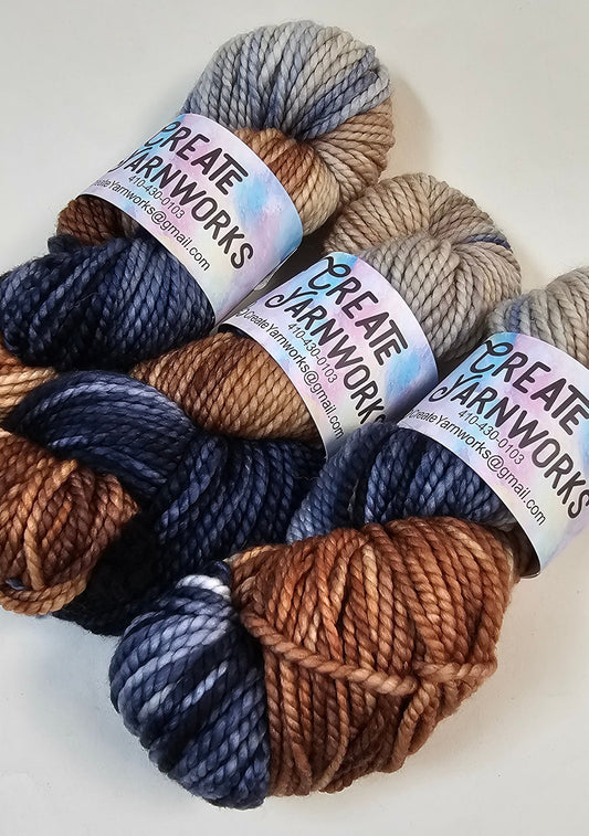 I Wanna Be a Cowboy in 100% Superwash Merino Bulky Yarn