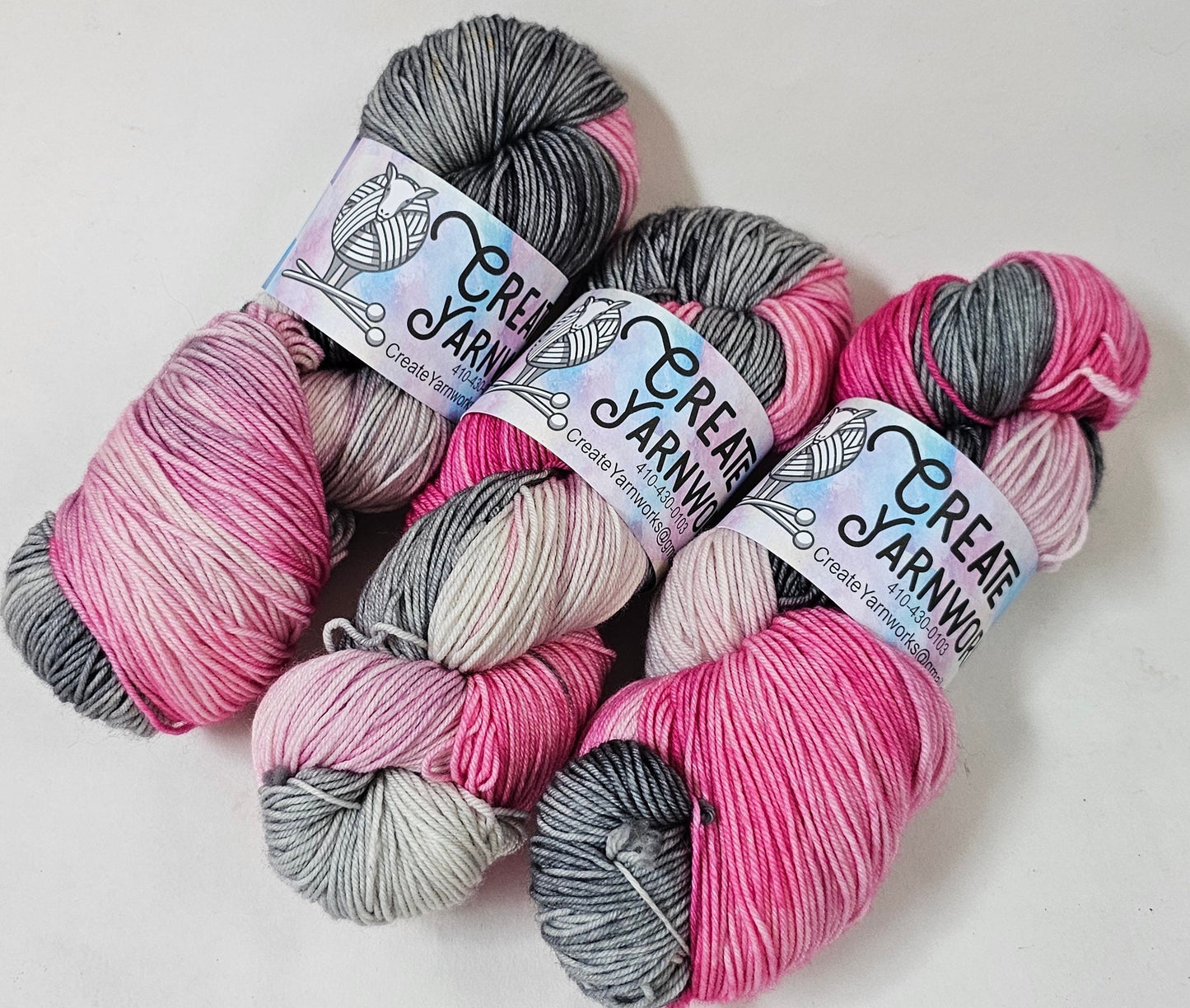 Preppy in Superwash Merino/Nylon (85/15) Blend Fingering Weight Yarn