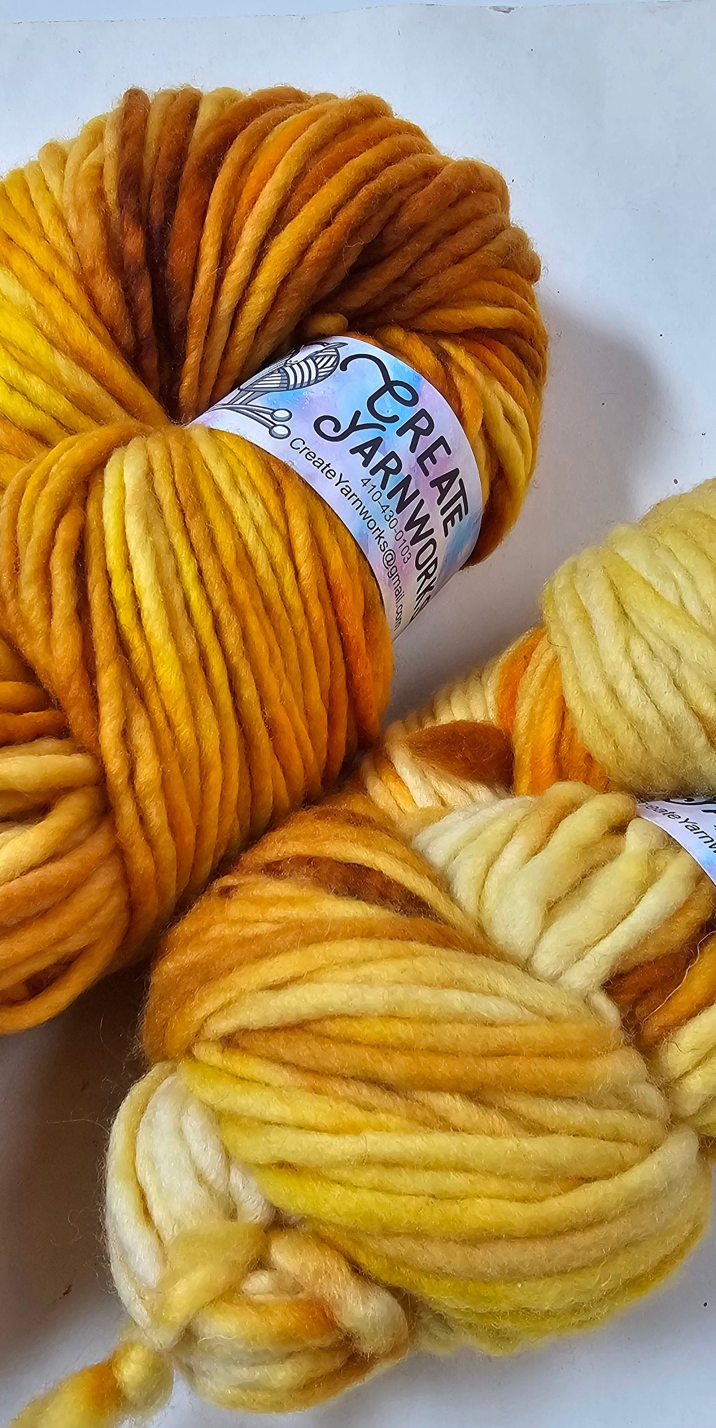 Goldilocks in 100% Merino Super Bulky Yarn