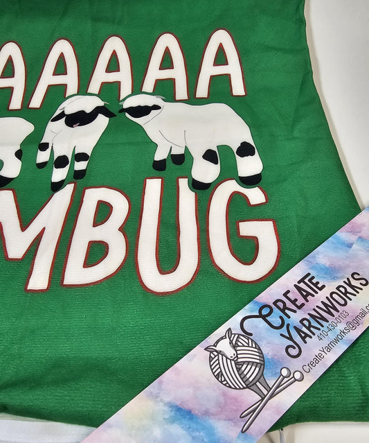 Special - Decorative 18"x18" Pillow - Baaa Humbug Valais Blacknose