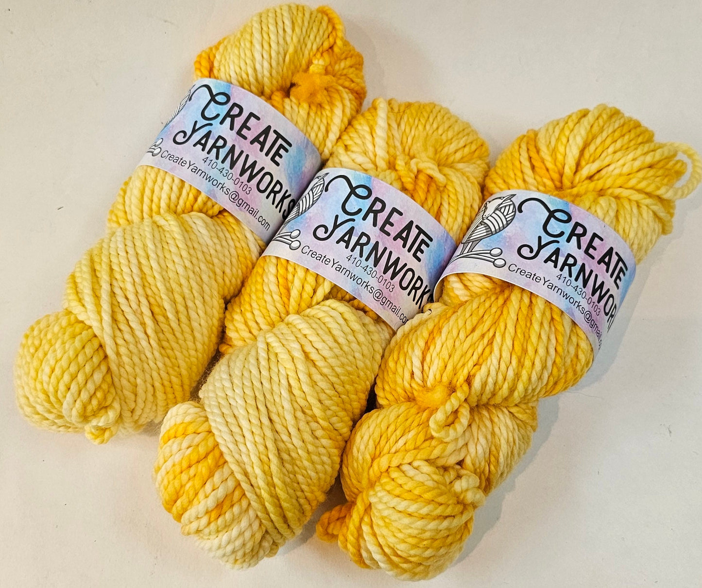 Goldilocks in 100% Superwash Merino Bulky Yarn