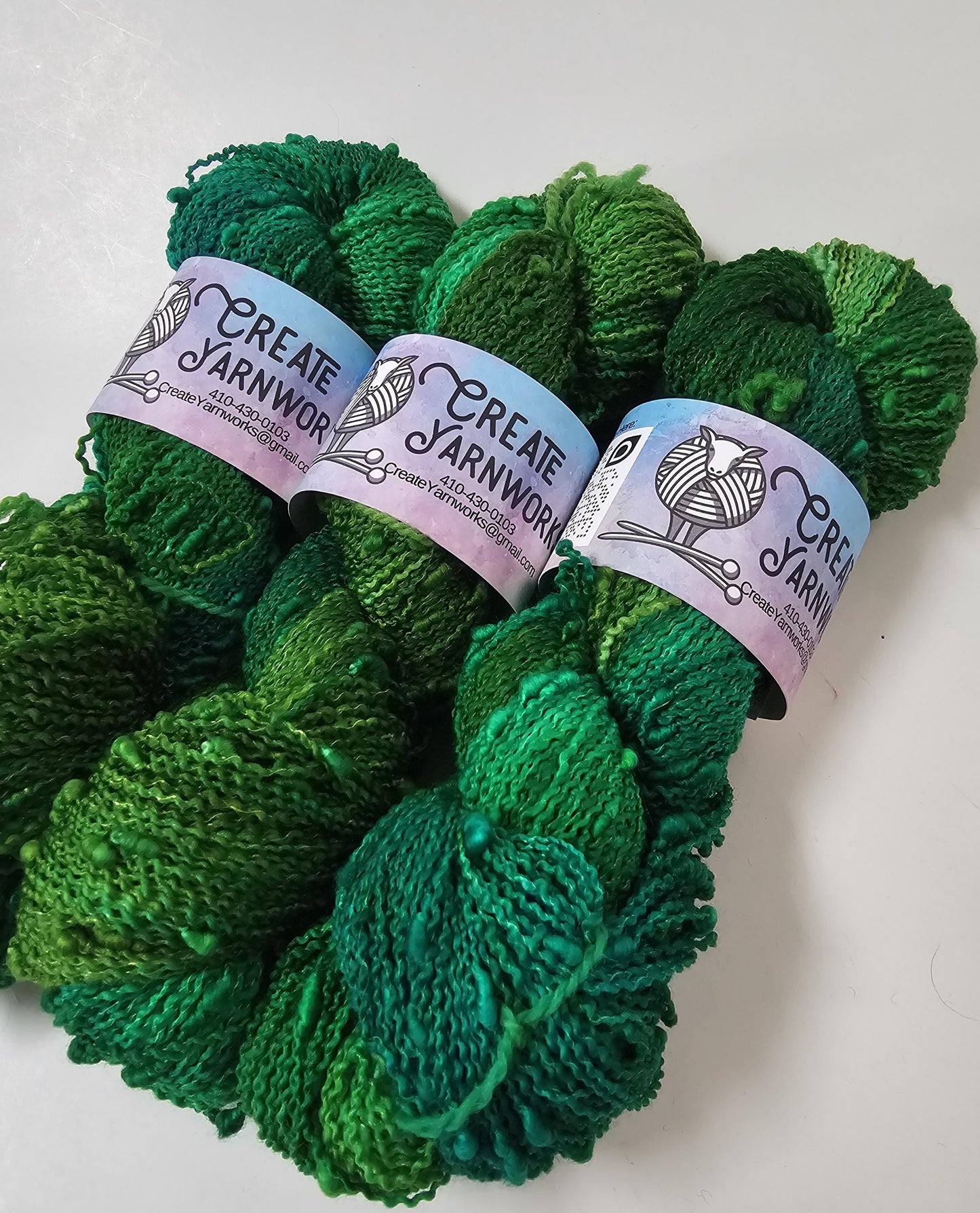 Seaglass in Slub Superwash Merino/Nylon (90/10) Blend Fingering Weight Yarn