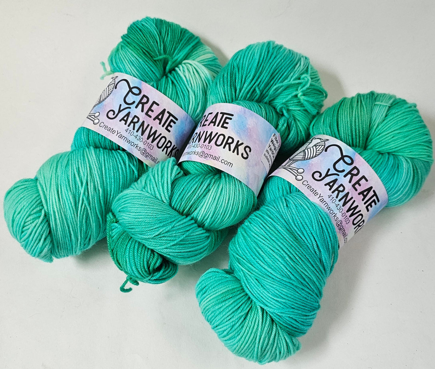 Seaglass in Superwash Merino/Nylon (85/15) Blend Fingering Weight Yarn