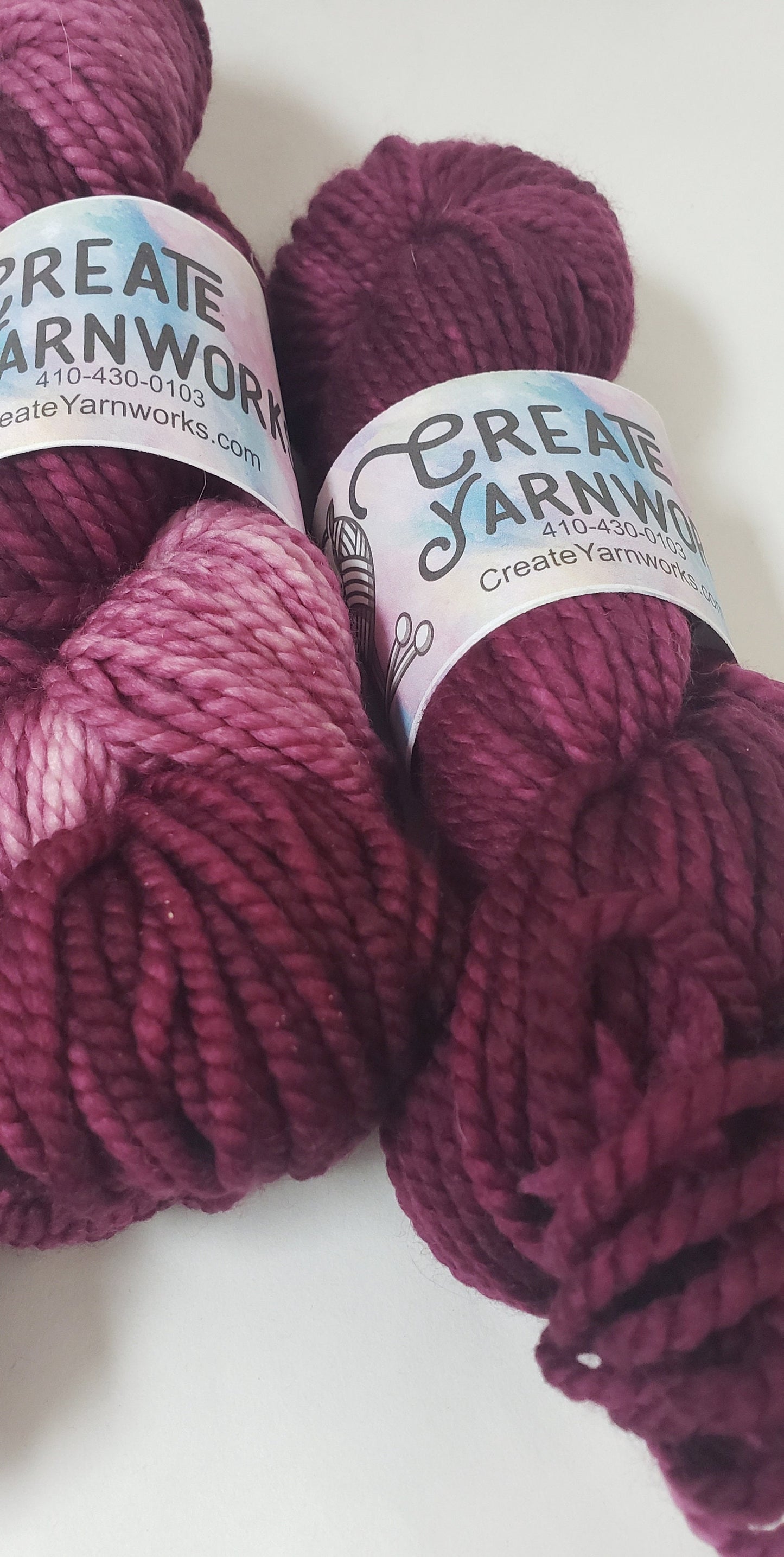 Wine Country in 100% Superwash Merino Bulky Yarn