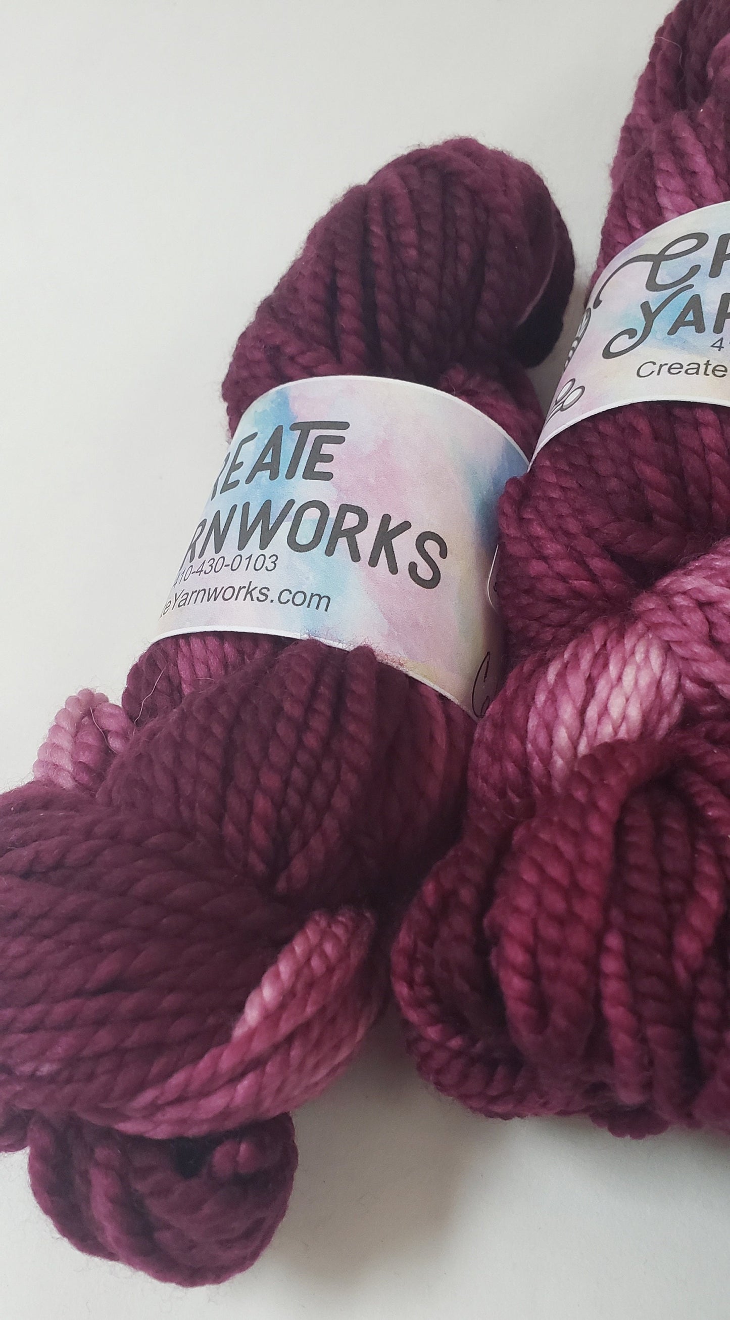 Wine Country in 100% Superwash Merino Bulky Yarn