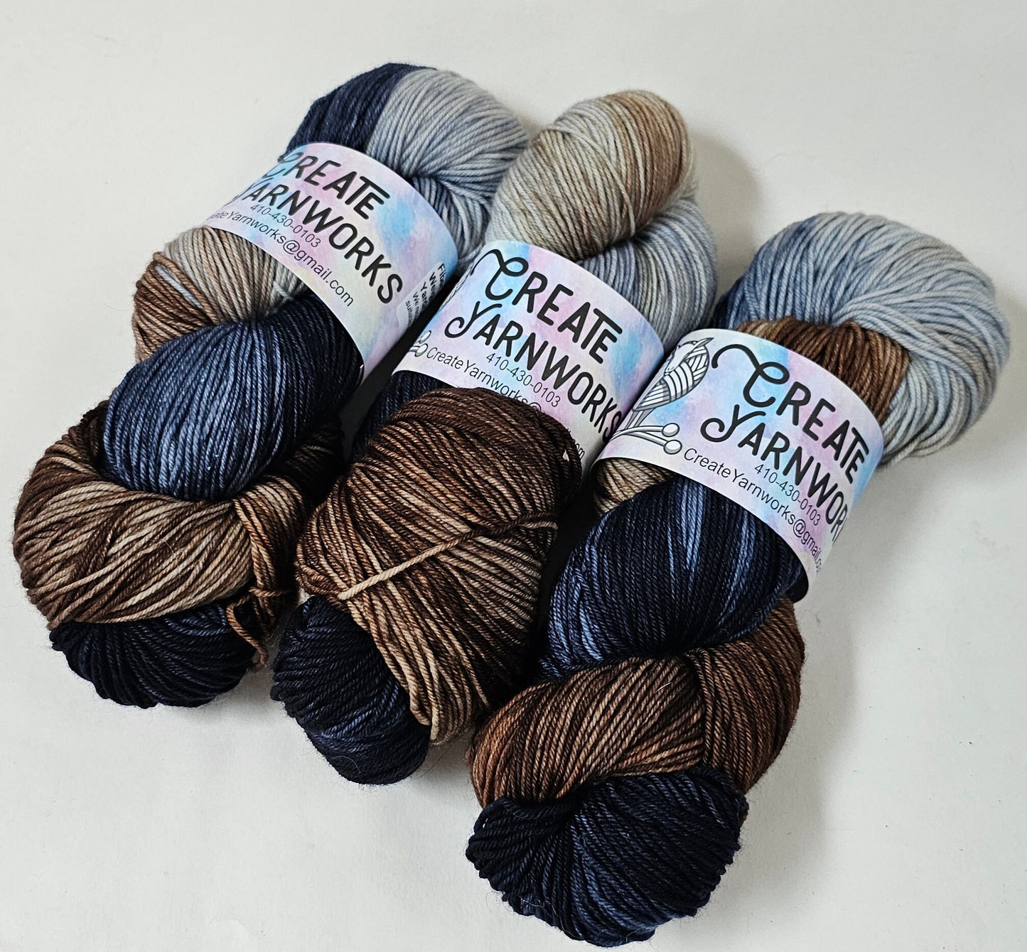 I Wanna Be a Cowboy! in Superwash Merino/Nylon (85/15) Blend Fingering Weight Yarn
