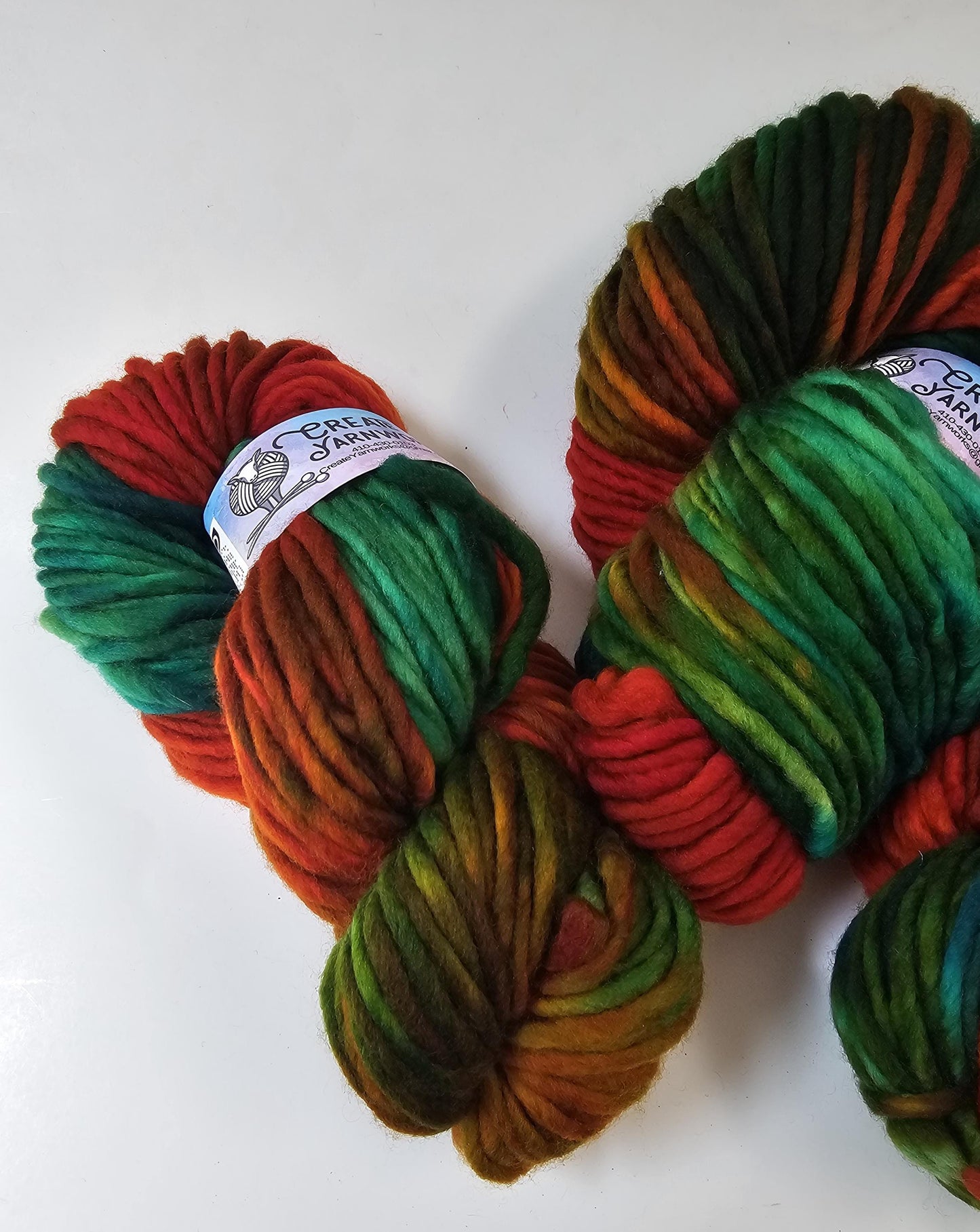 Tortoise Shell in 100% Superwash Merino Super Bulky Yarn