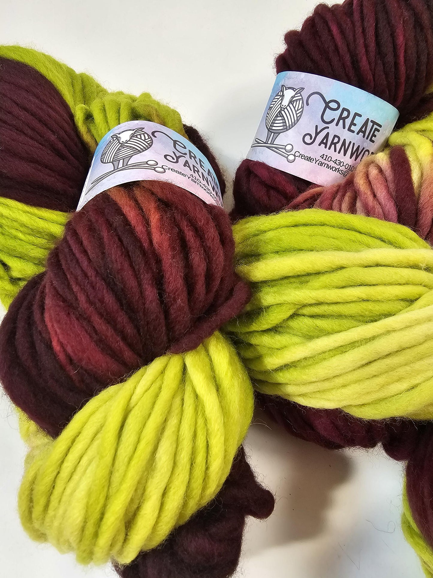 Wicked in 100% Superwash Merino Super Bulky Yarn