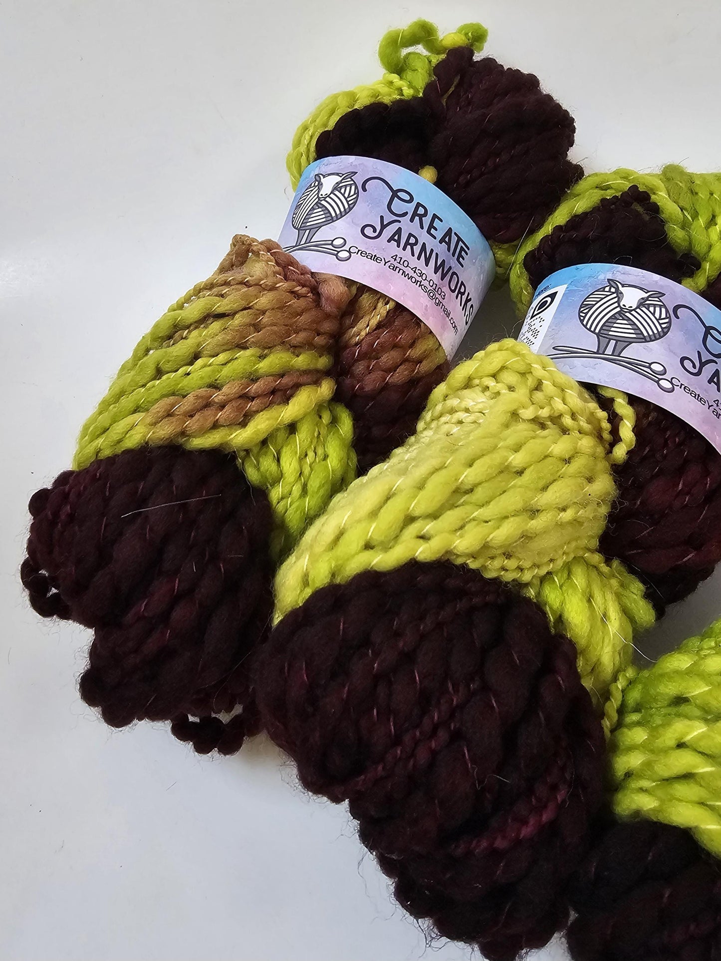 Wicked in Thick n Thin 100% Superwash Merino Bulky Yarn
