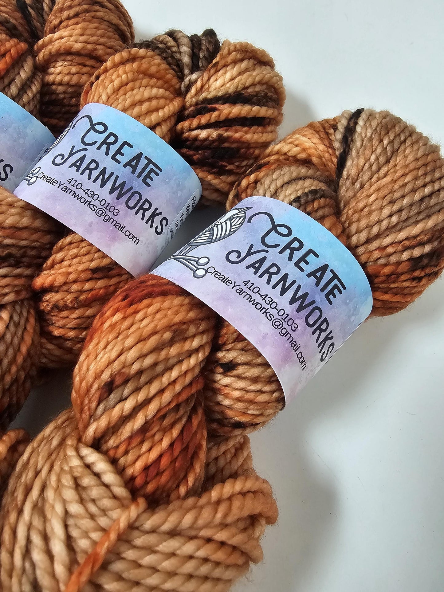 Amber Rose in 100% Superwash Merino Bulky Yarn