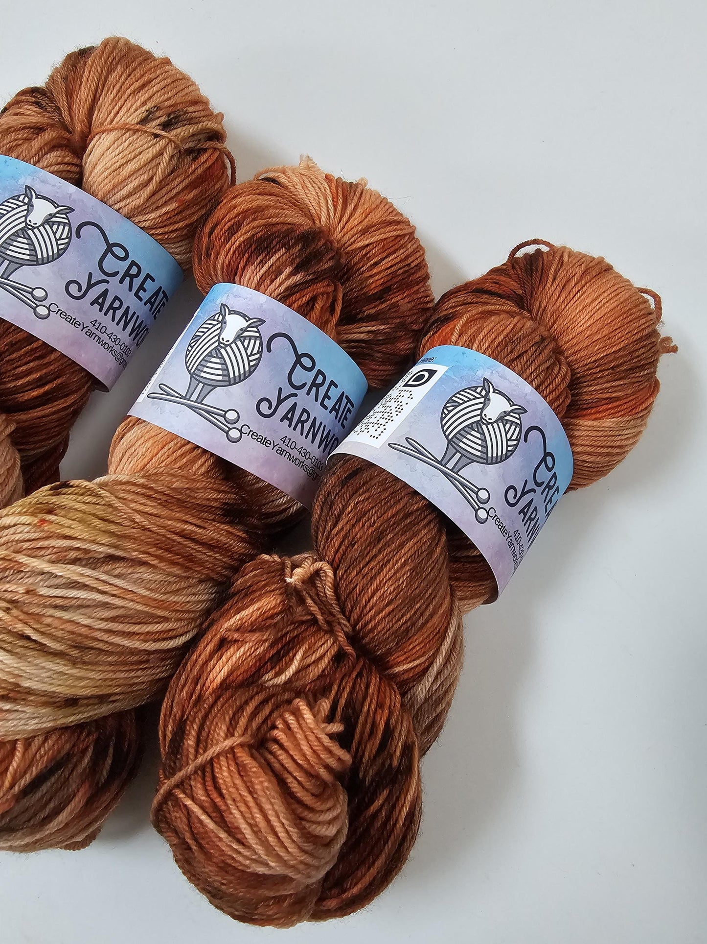 Amber Rose in Superwash Merino/Nylon (85/15) Blend Fingering Weight Yarn