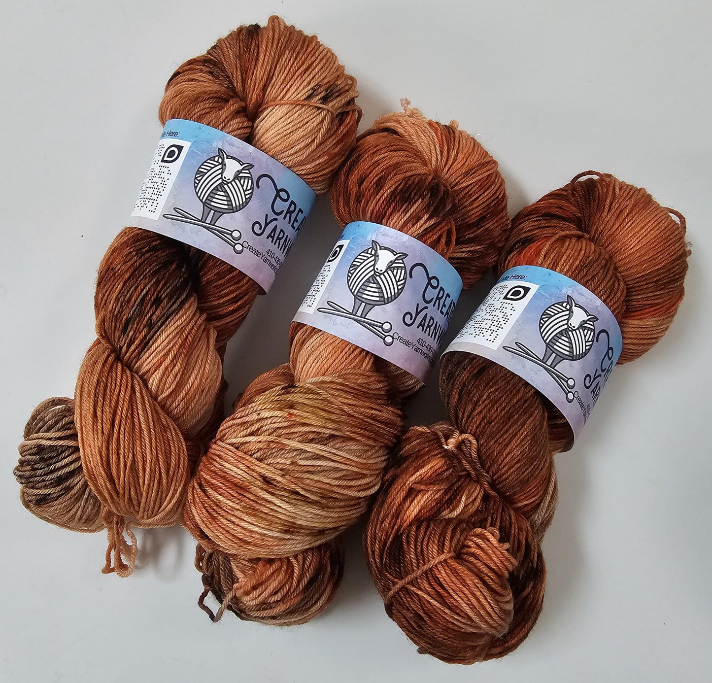 Amber Rose in Superwash Merino/Nylon (85/15) Blend Fingering Weight Yarn