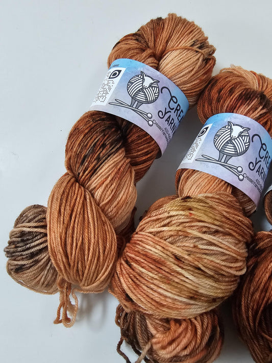 Amber Rose in Superwash Merino/Nylon (85/15) Blend Fingering Weight Yarn