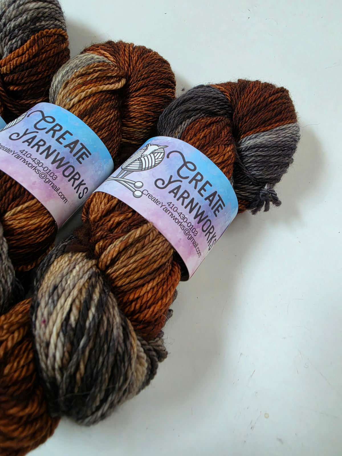 Fox in the Shadows in Superwash Bluefaced Leicester (BFL) Worsted Weight Yarn