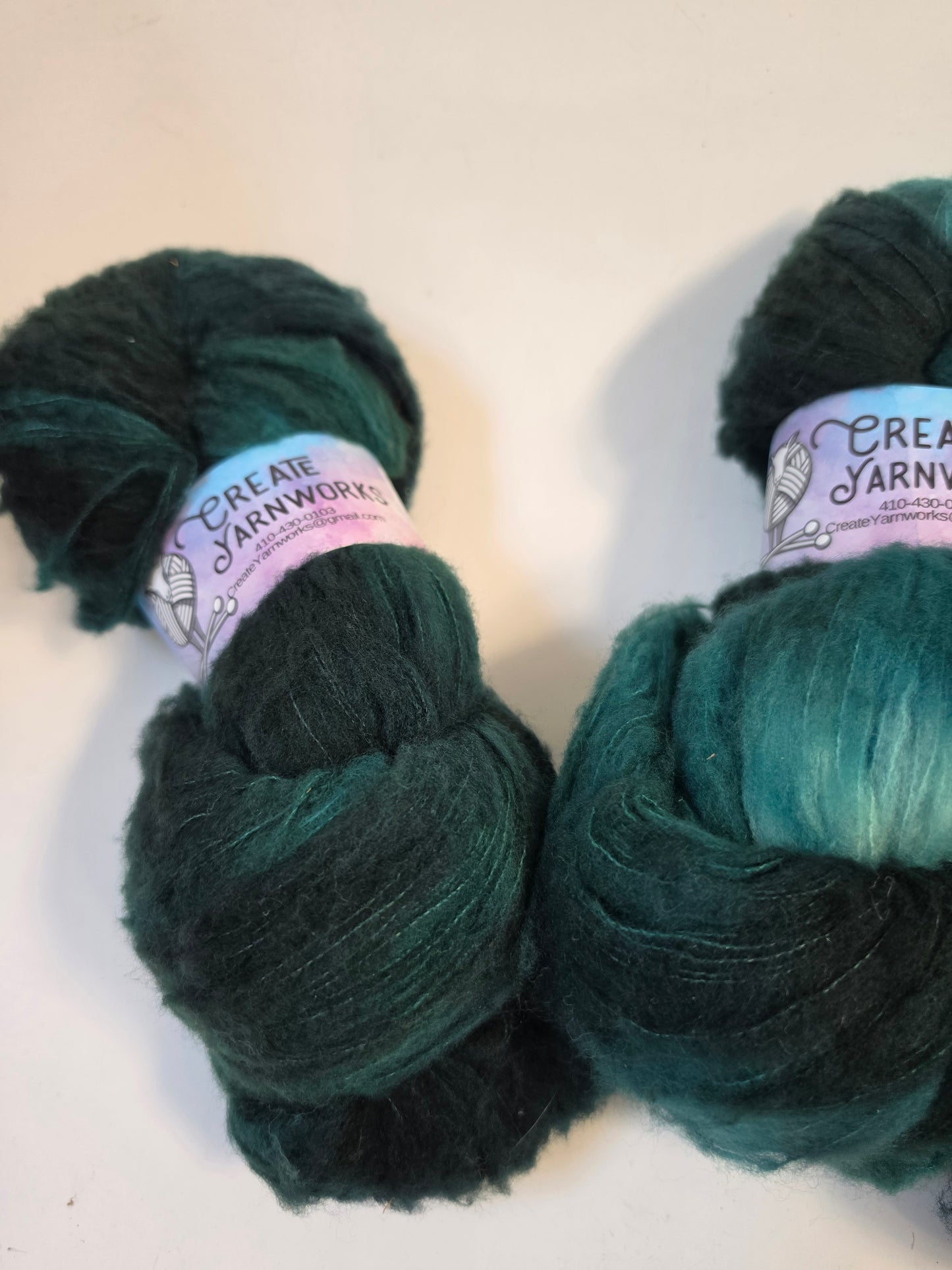 Forest in Brushed Merino Lace Weight Yarn