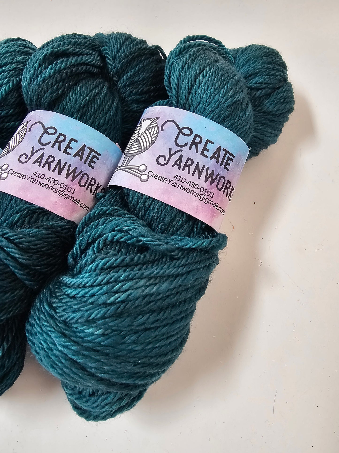 Spruce It Up! in Superwash Merino Worsted Weight Yarn