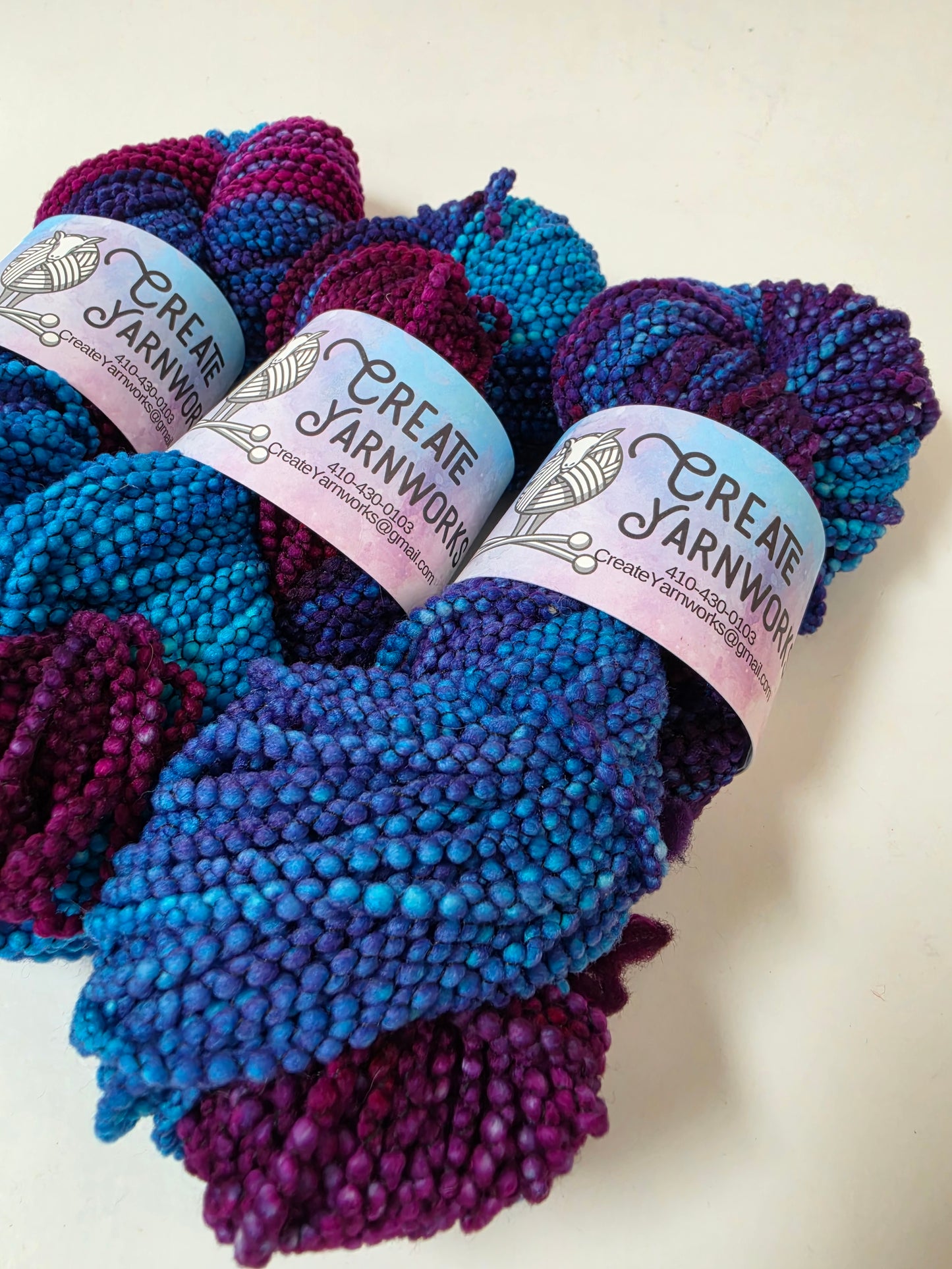 It's Electric! in US Merino Blend Bulky Yarn