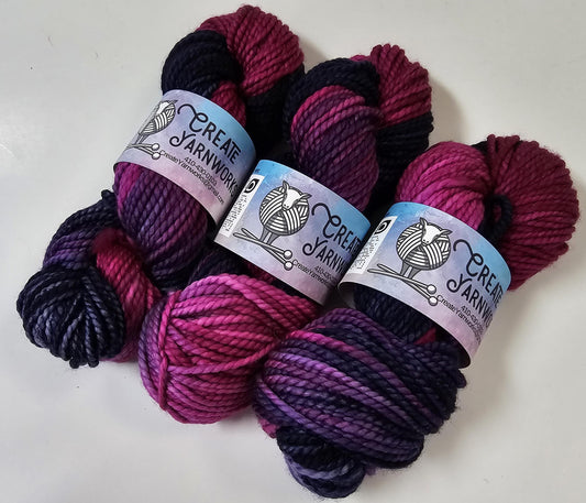 Aurora in 100% Superwash Merino Bulky Yarn