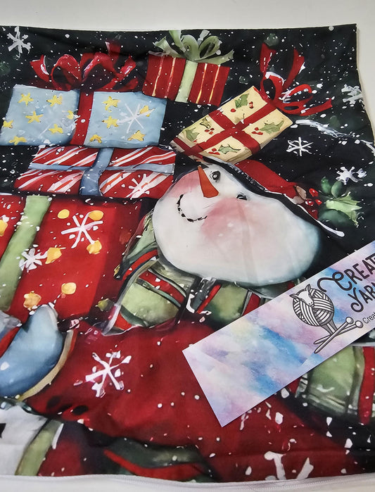 Special - Decorative 18"x18" Pillow - Snowman 2