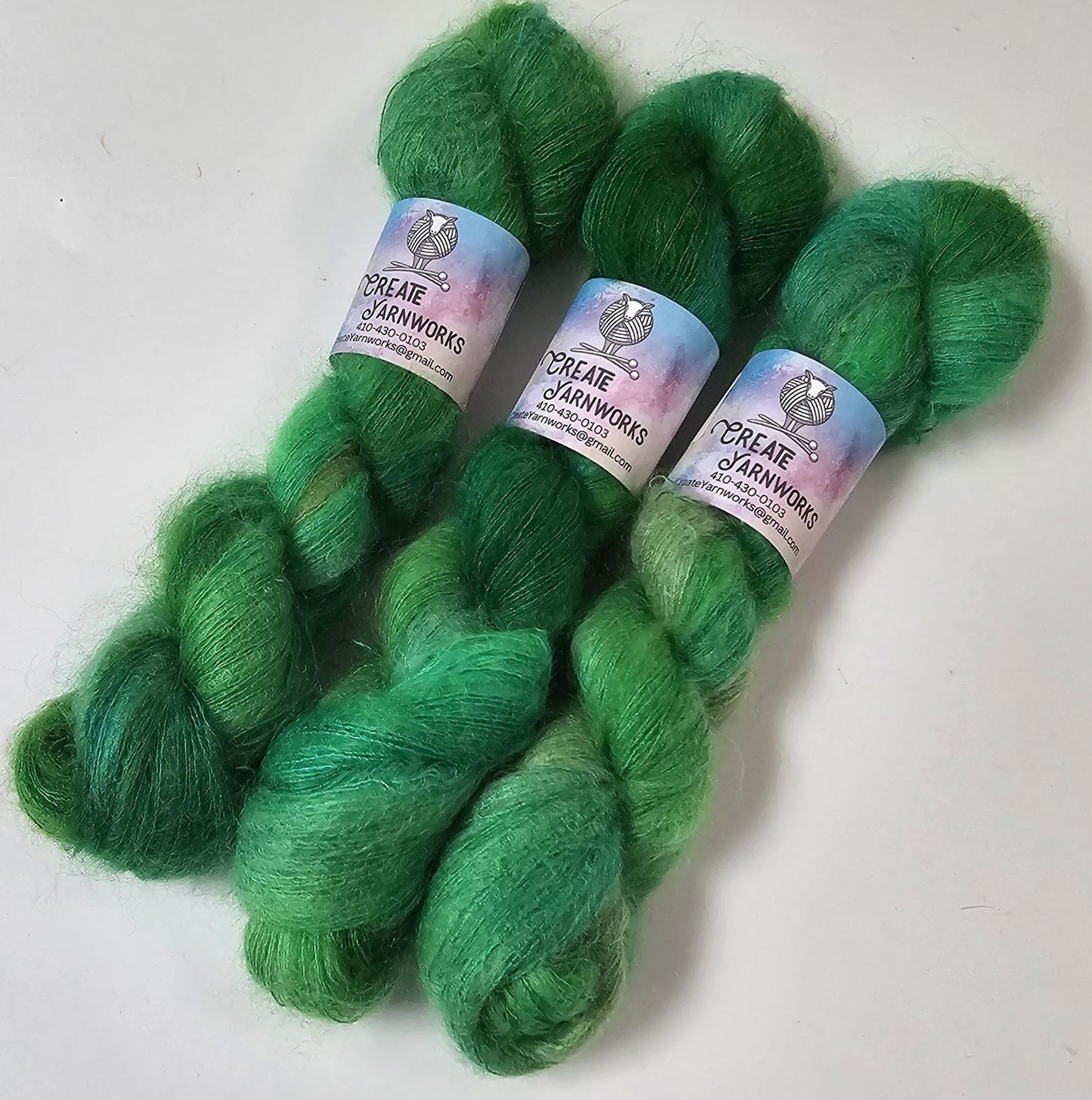 Irish in Kid Mohair/Silk Blend Lace Weight Yarn