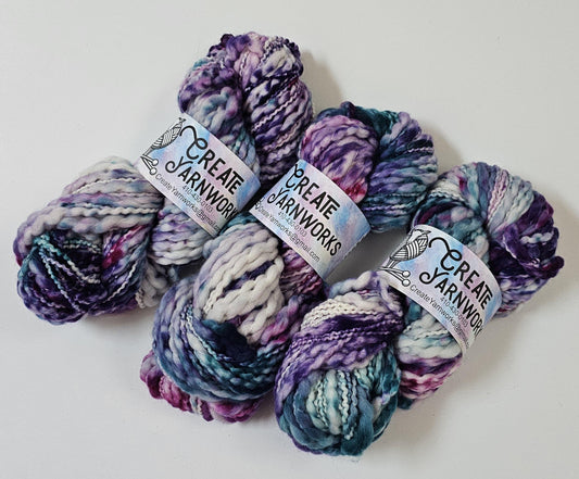 Jazzercise in Thick n Thin 100% Superwash Merino Bulky Yarn