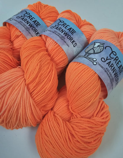 Safety Dance Neon in Superwash Merino/Nylon (85/15) Blend Fingering Weight Yarn