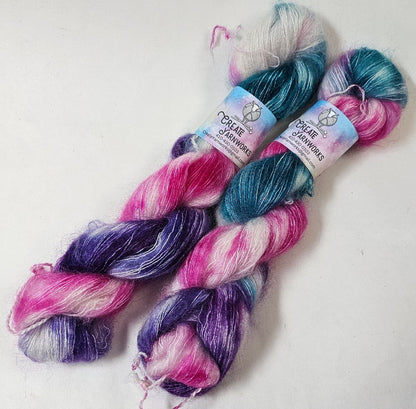 Jazzercise in Kid Mohair/Silk Blend Lace Weight Yarn