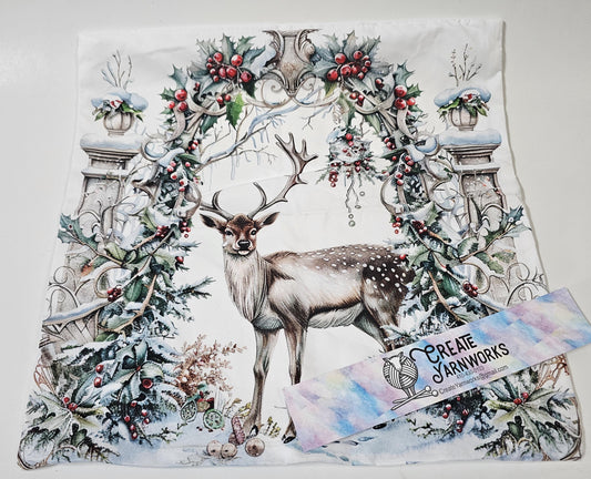 Special - Decorative 18"x18" Pillow - Deer in Archway