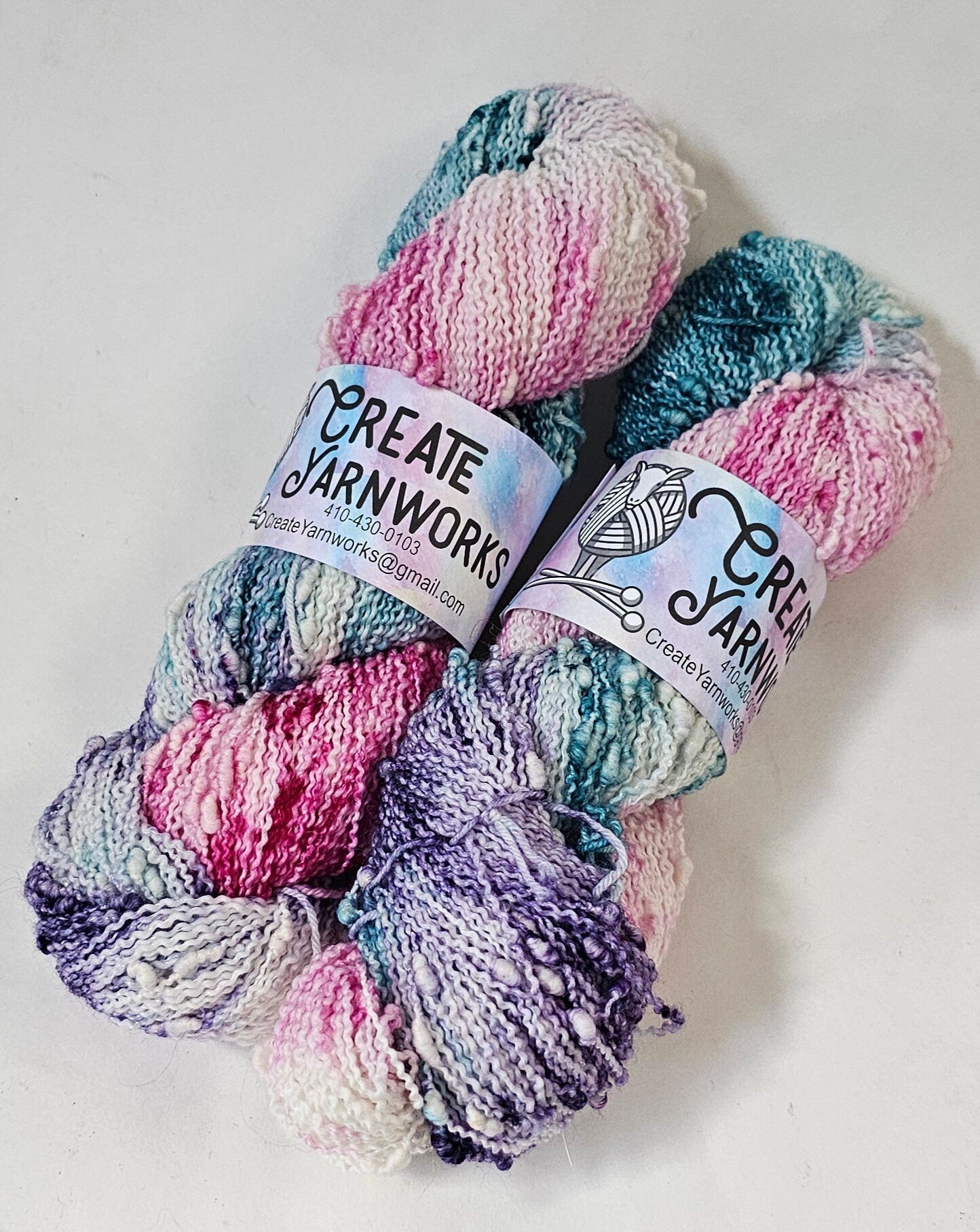 Jazzercise in Slub Superwash Merino/Nylon (90/10) Blend Fingering Weight Yarn