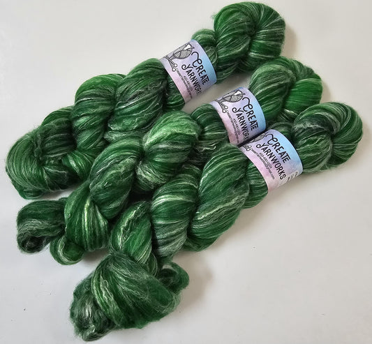 Irish in Merino/Milk Fiber 67/33 blend Top 4oz braid
