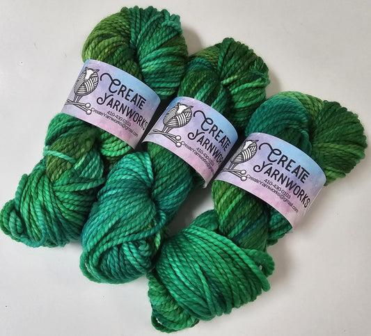 Seaglass in 100% Superwash Merino Bulky Yarn