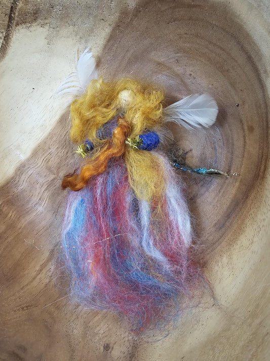 Miss Allegra's Angel #3 One of a Kind Handmade Fairy