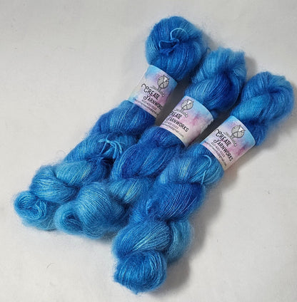 Blue Skies in Kid Mohair/Silk Blend Lace Weight Yarn