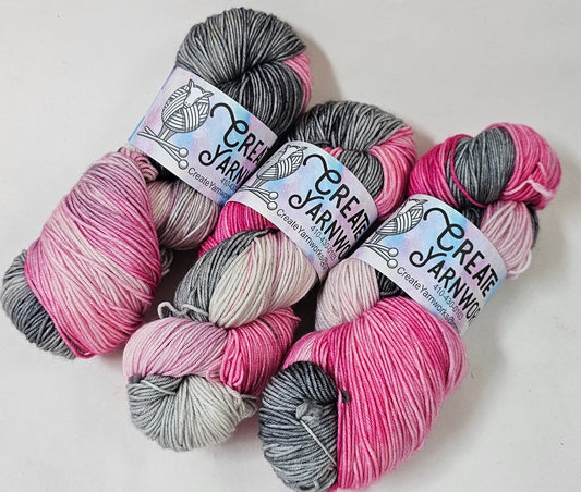 Preppy in Superwash Merino/Nylon (85/15) Blend Fingering Weight Yarn