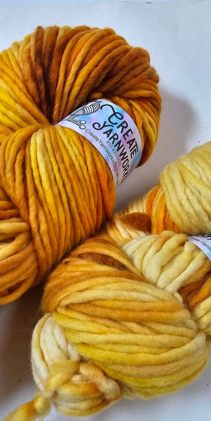Goldilocks in 100% Merino Super Bulky Yarn
