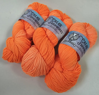 Safety Dance Neon in Superwash Merino/Nylon (85/15) Blend Fingering Weight Yarn