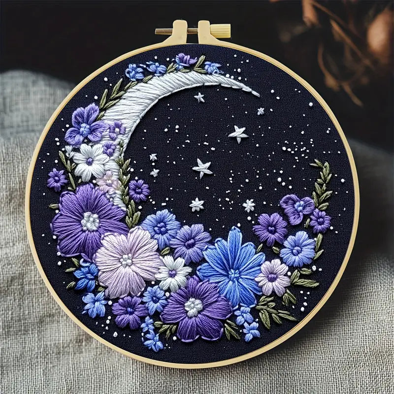 Dark Moon Embroidery Kit