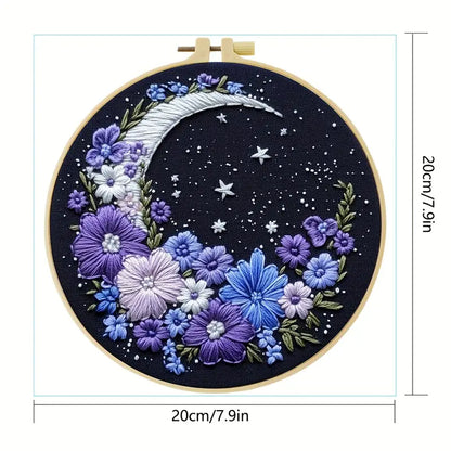 Dark Moon Embroidery Kit