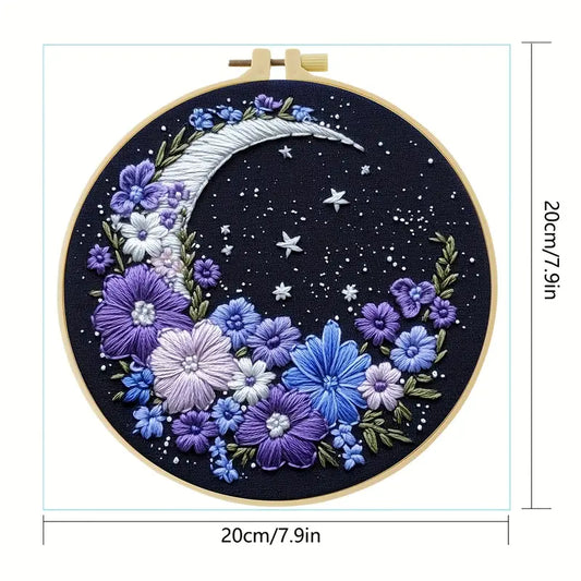 Dark Moon Embroidery Kit
