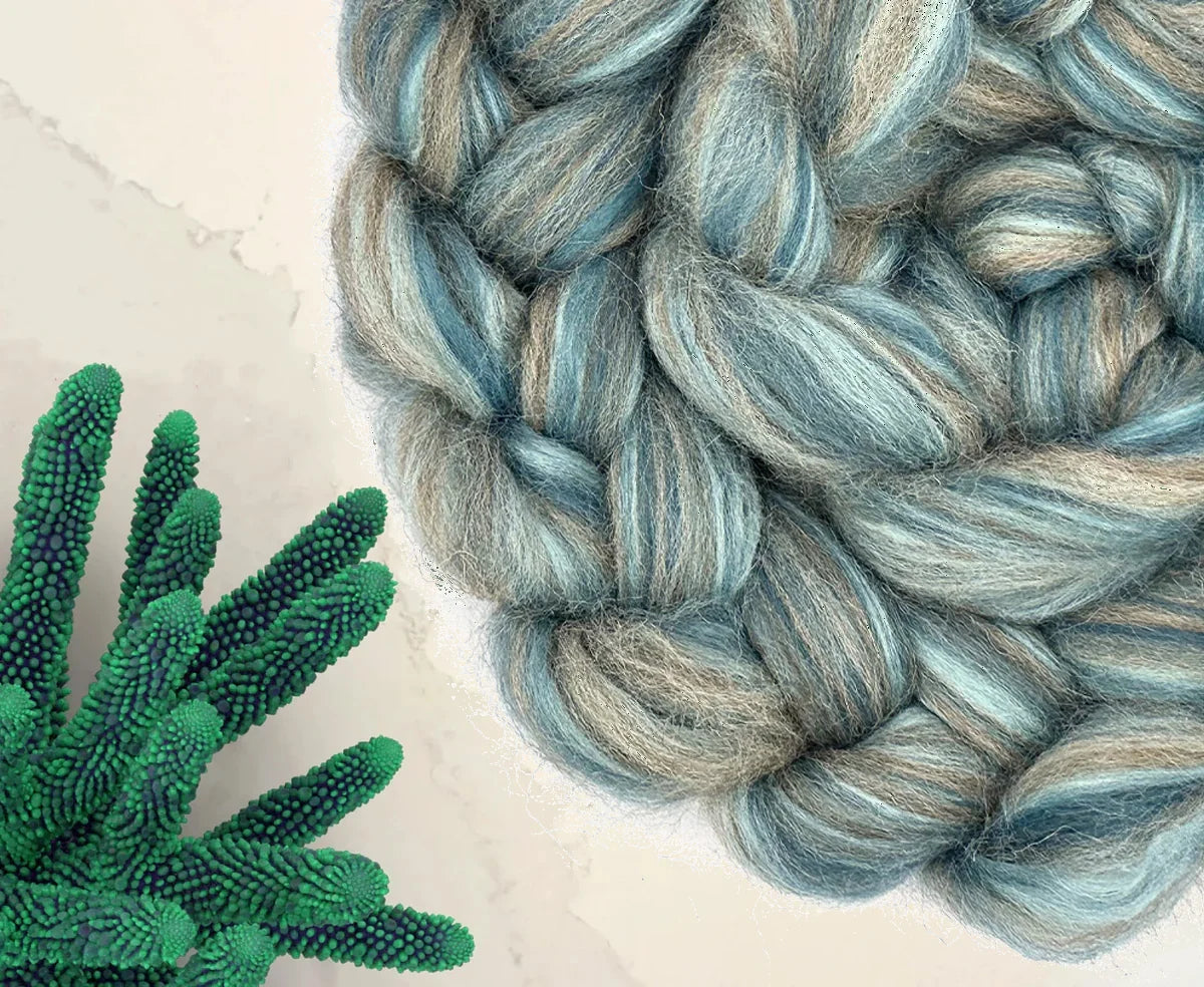Misty Blue Limited Edition Roving
