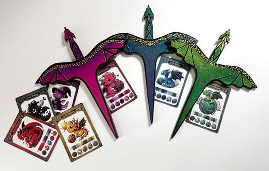 Suzy's Plying Dragon - Fiberygoodness - Handpainted or Natural Bamboo/Birch