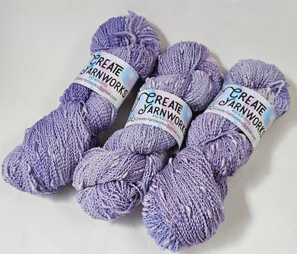 Lavender in Slub Superwash Merino/Nylon (90/10) Blend Fingering Weight Yarn